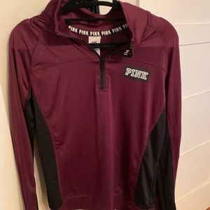 victoria secret half zip